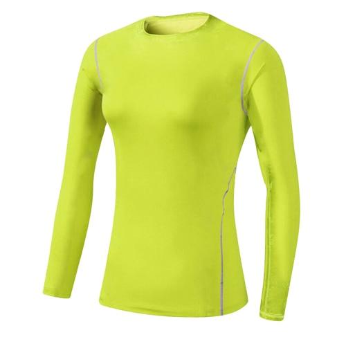 Women long Sleeves Top Gym jogging lady T-shirt